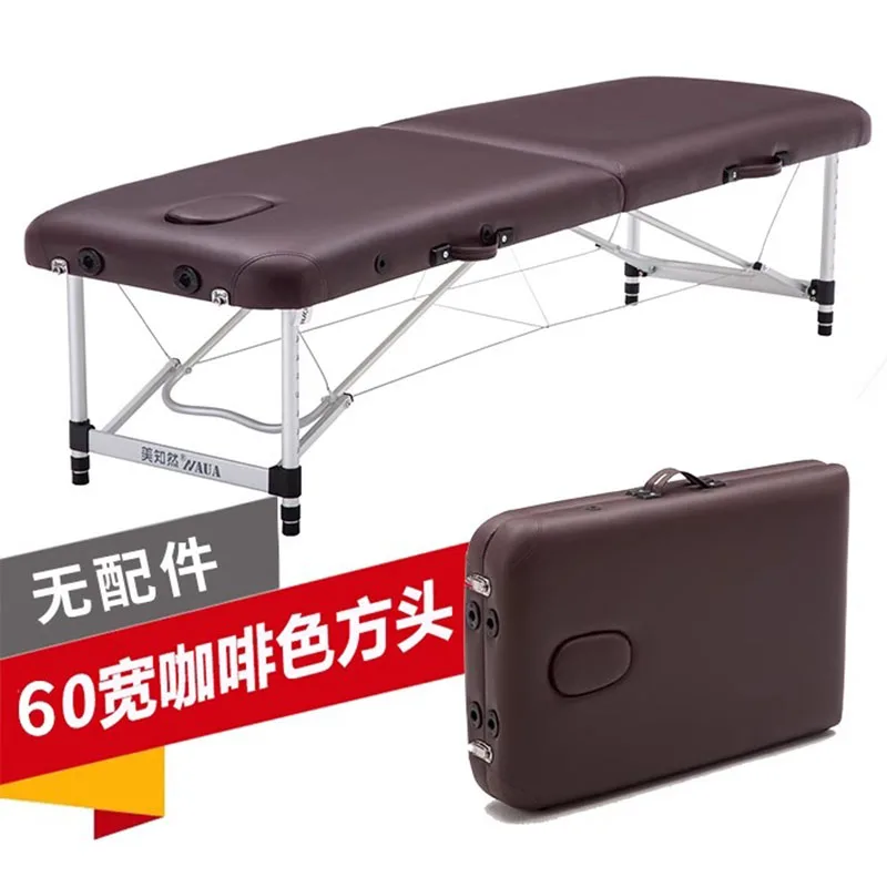 Folding Massage Spa Bed Lash Mattresses Bench Facial Pedicure Beauty Bed Tattoo Portable Cama Masaje Salon Furniture LJ50MB