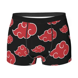 Red Cloud Anime Underpants Breathbale Panties Male Underwear Comfortable Shorts Boxer Briefs