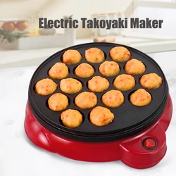 220V Chibi Maruko Baking Machine Household Electric Takoyaki Maker Octopus Balls Grill Pan Professional Cooking Tools cake maker