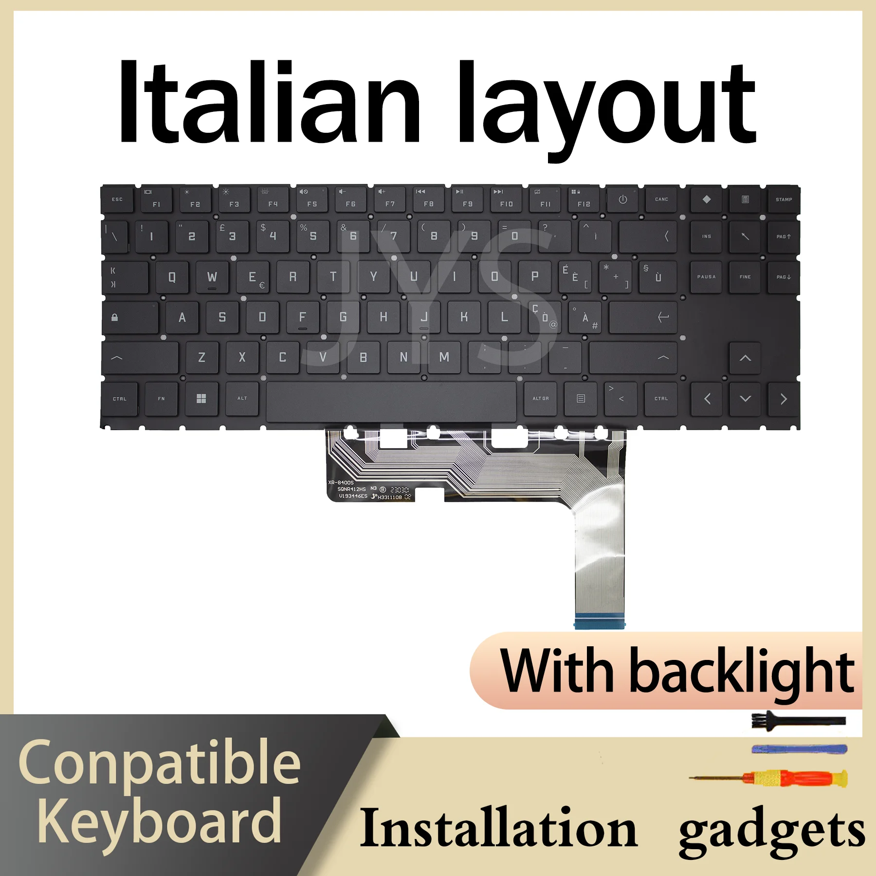 Suitable for HP 15-EK 15-EN 15t-ek 15z-en backlit keyboard HU IT JP PT RO RU TR UK US layout
