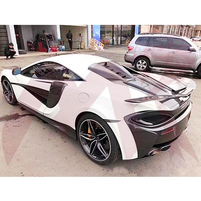 For McLaren 540 570s 570 GT 2016 2017 2018 2019 2020 2021 2022 High Quality Real Carbon Fiber Car Rear Wing Trunk Lip Spoiler