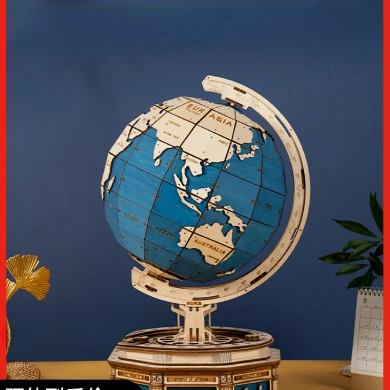 Globe Ornament Model Vintage Creative Office Home Birthday Handmade Gift