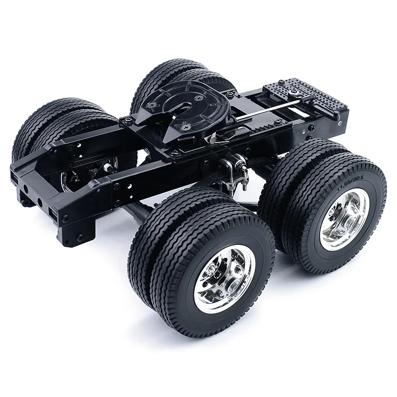 محاكاة 2-محور مقطورة ل 1/14 Tamiya مركبة يتم التحكم بها عن بُعد قلابة سكانيا 770S 56368 فولفو FH16 ACTROS بنز مان LESU سيارة