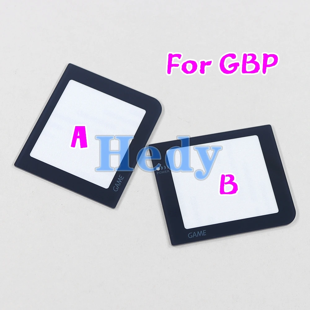 2 Stück Kunststoff-Bildschirm linsen spiegel ohne Lampen loch für Gameboy-Tasche für gbp lcd Bildschirm len Abdeckung mit Lampen loch