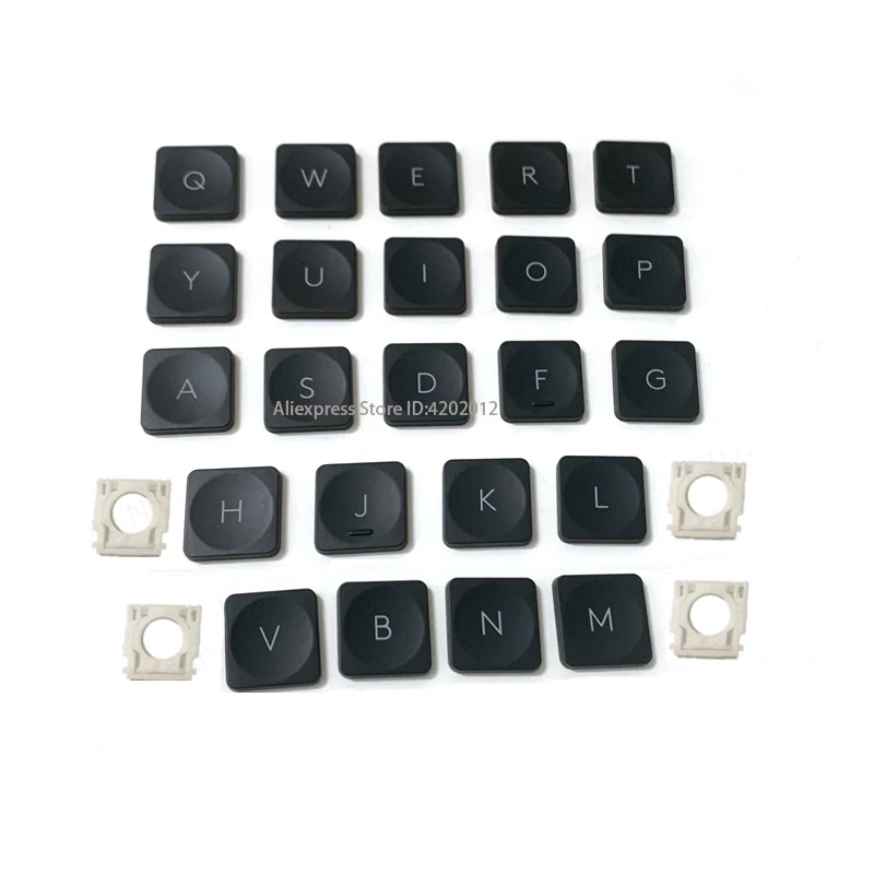 Teclas y Clips de repuesto para teclado de ordenador portátil Logitech Craft, teclas MX Mini, gris, negro, A, Z, X, J, K, M, L, E, G, N, M, B, V, tapa y bisagra