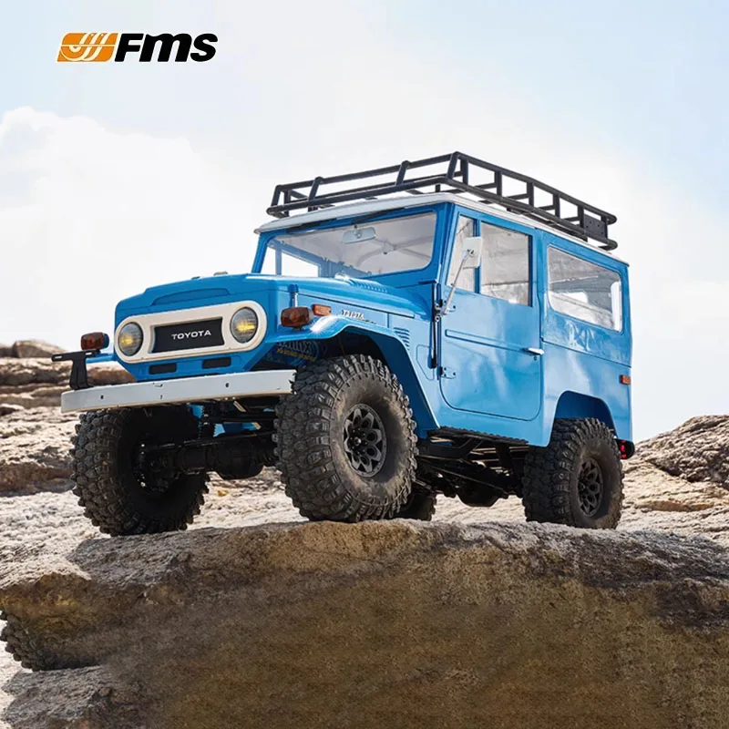 FMS 1/10 Toyota FJ40 RS Versie RC Afstandsbediening Simulatie Elektrisch Model Vierwielaandrijving Off-Road Land Klimmen auto Speelgoed