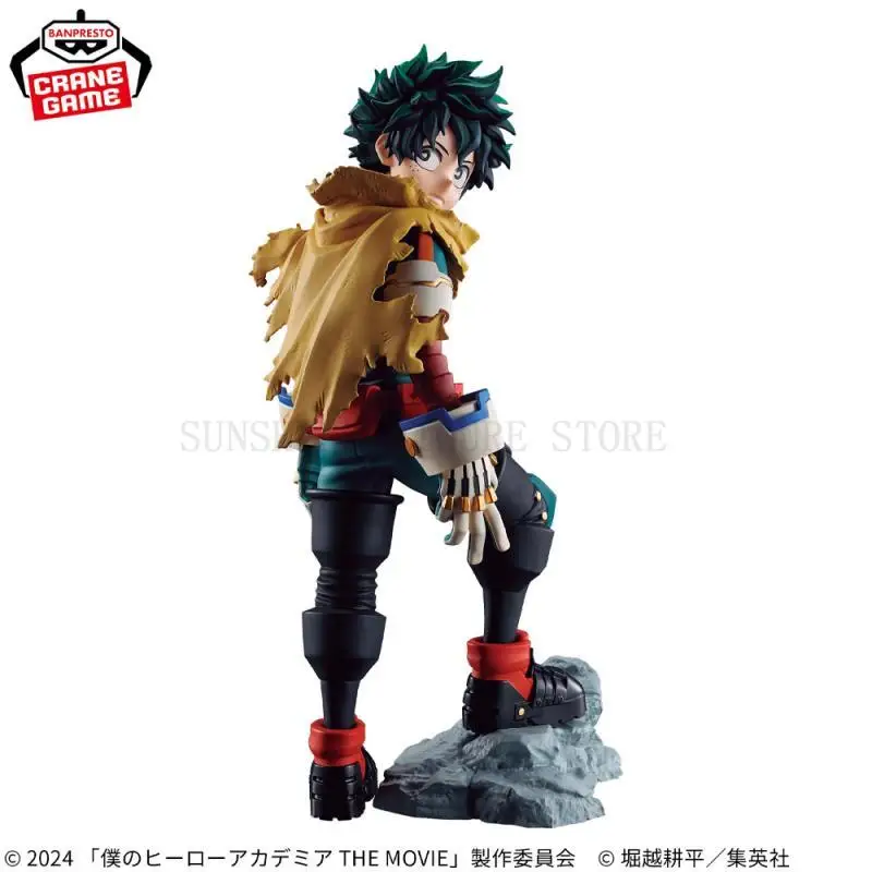 Bandai In Stock Original My Hero Academia The Movie You're Next Izuku Midoriya Action Model Figures Ornaments Toys Gift Genuine