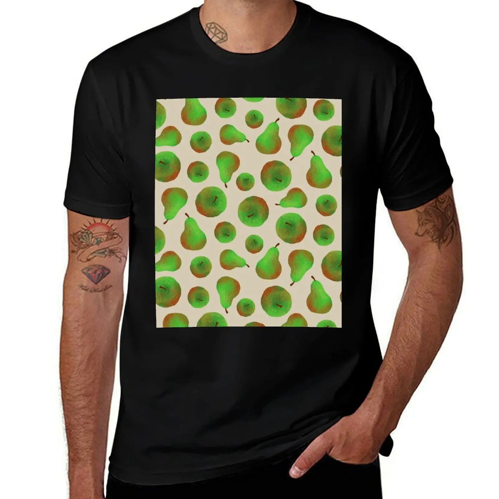

Pears T-Shirt Casual Fashion Print Tee Top