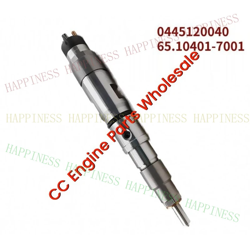 RN+   0445120040 65.10401-7001 Common Rail Diesel Fuel Injector for Daewoo Doosan