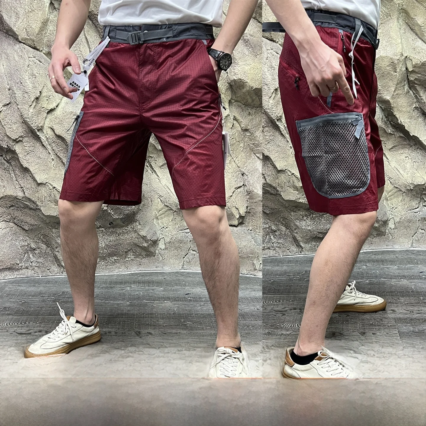 

Outdoor Nylon Me Work orts Men's Waterproof Breathable Five-Point Summer Couples Faionable Casual Straight Leg orts