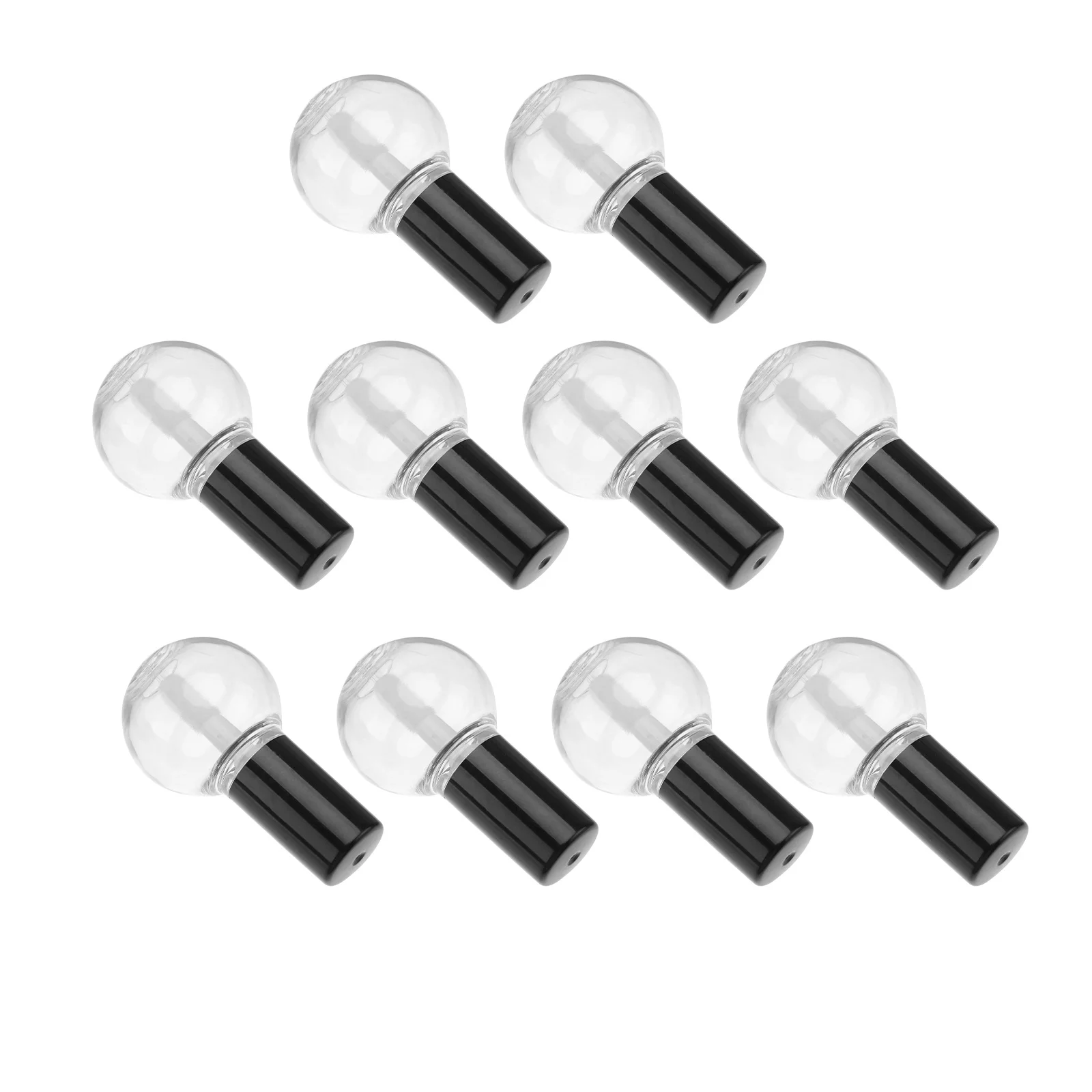 10 قطعة أنبوب ملمع الشفاه الشفاف فارغ إعادة الملء مادة ABS للحيوانات الأليفة لتقوم بها بنفسك زجاجة بلسم الشفاه لحاوية ممارسة عينة الزيت اللامع #1