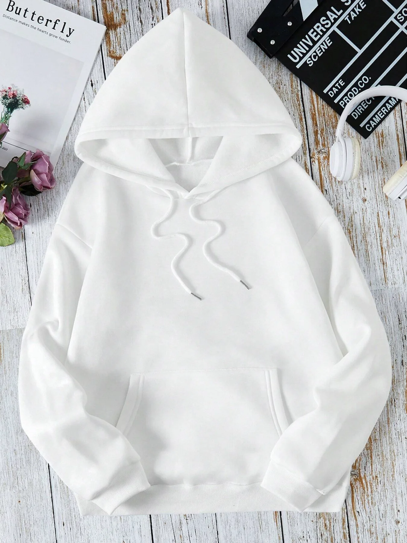 2024 New Hoodie Beautiful Butterfly Printed Hoodie Sweatshirt Casual Sweet Beauty Fashion Creative back printing Top