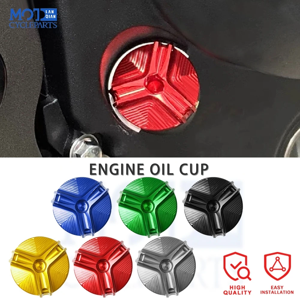 

Oil CUP Oil Fill Cap For Ducati Multistrada 1200/1260/1200S/1200GT/950/1100 M20*2.5 Motorcycle Engine Oil Filler plug Cover