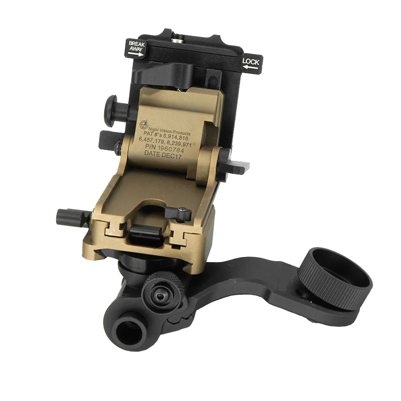 New Norotos Lo-Sto Helmet Mount Night Vision Mount with PVS14/PVS18/PVS15/PVS7 Arm NVG Mount Combo w/ Original Markings