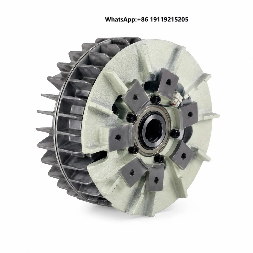 ZKE005AA Hollow-Shaft Magnetic Powder Brake DC24V Torque 25-100 Nm Paper Machinery, Bag Making Machinery, Winding Machinery