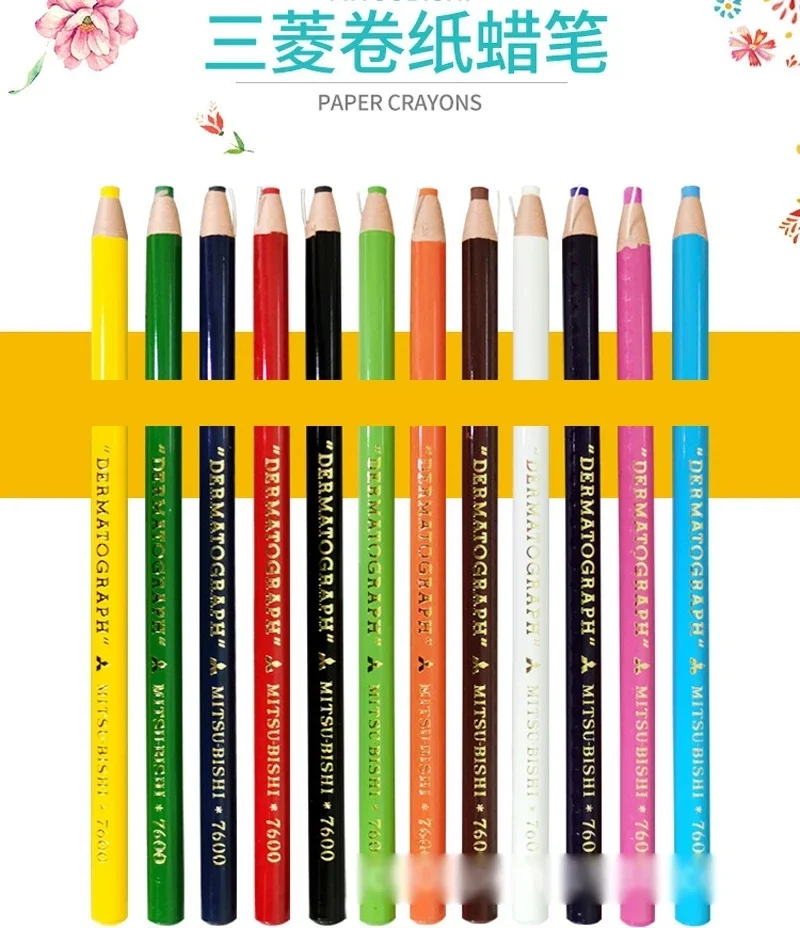 Stylo de Maquillage Multicolore pour les Yeux, Microblading, Lapis Derografico, Eyebloggage, Micropigmentation, 7600, Semi-Permanent, 12 Pièces