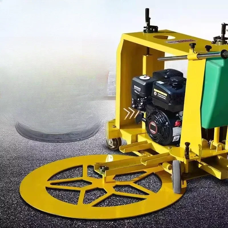 

Manhole cover round cutting machine Hand push asphalt road concrete round road cutting machine