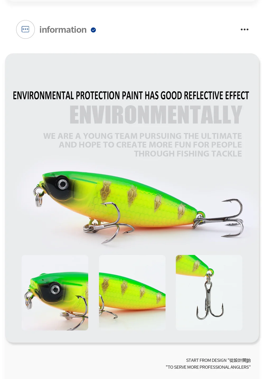 1 Stück Z-Klaue schwimmender Bleistift köder 6cm 7g Wobbler Top water Kurbel köder lockt Artificiais harte Köder Oberfläche Stick bait Bass Wobbler – Detail 4