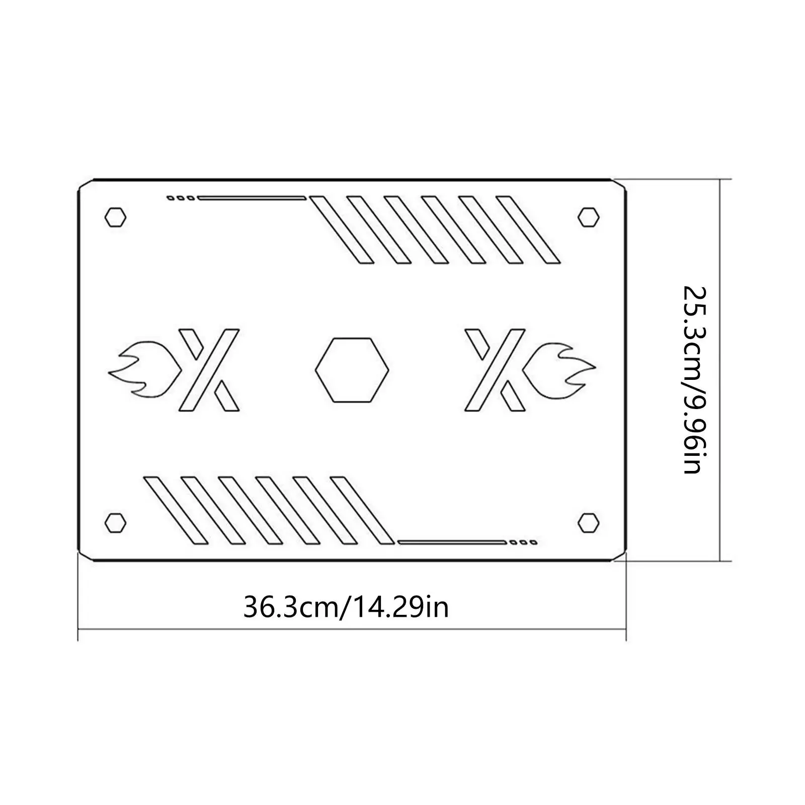 Unidad Tablero de mesa Igt para GS-450R/450K liviano para pesca en el jardín al aire libre