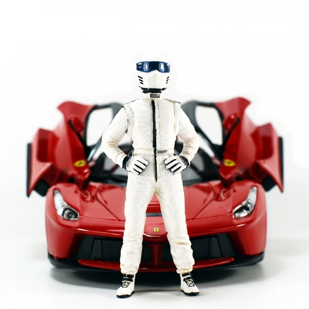 1:18 Stig Doll Model Racing Driver Top Gear Automobile Model Resin Manual Static Decoration Model Toys