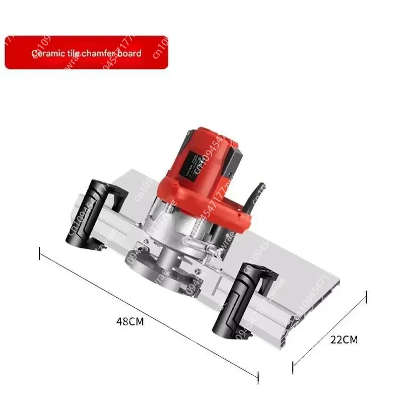 Industrial Ceramic Tile Stone Cutting Machine Aluminum Alloy Trimming Grooving Chamfering Grinding Tiles