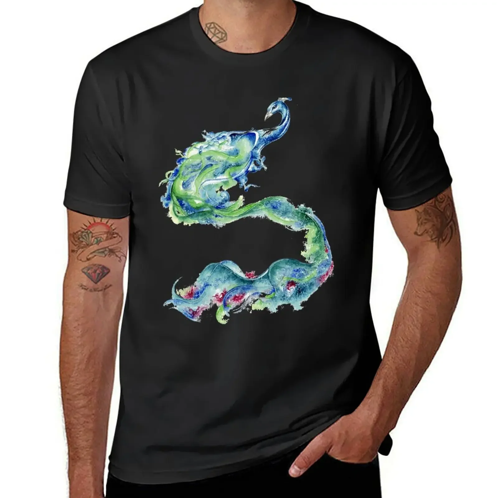 Peacock Spirit T-Shirt anime tshirt graphic t shirt vintage graphic t shirts mens vintage t shirts