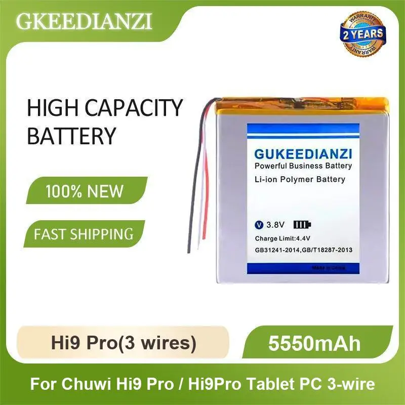 แบตเตอรี่สำหรับ Chuwi Hi 10 9 Pro 12 ระบบคู่ 64G HI 10 plus 8 CW1529 10.1 นิ้ว CW1527 10.8 นิ้ว Windows 3263156 3565158 ความจุสูง