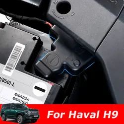 For Haval H9 MKII 2024 2025 Battery Negative Electrode Protection Cover Battery Dust Cover Car Modification Special Accessories