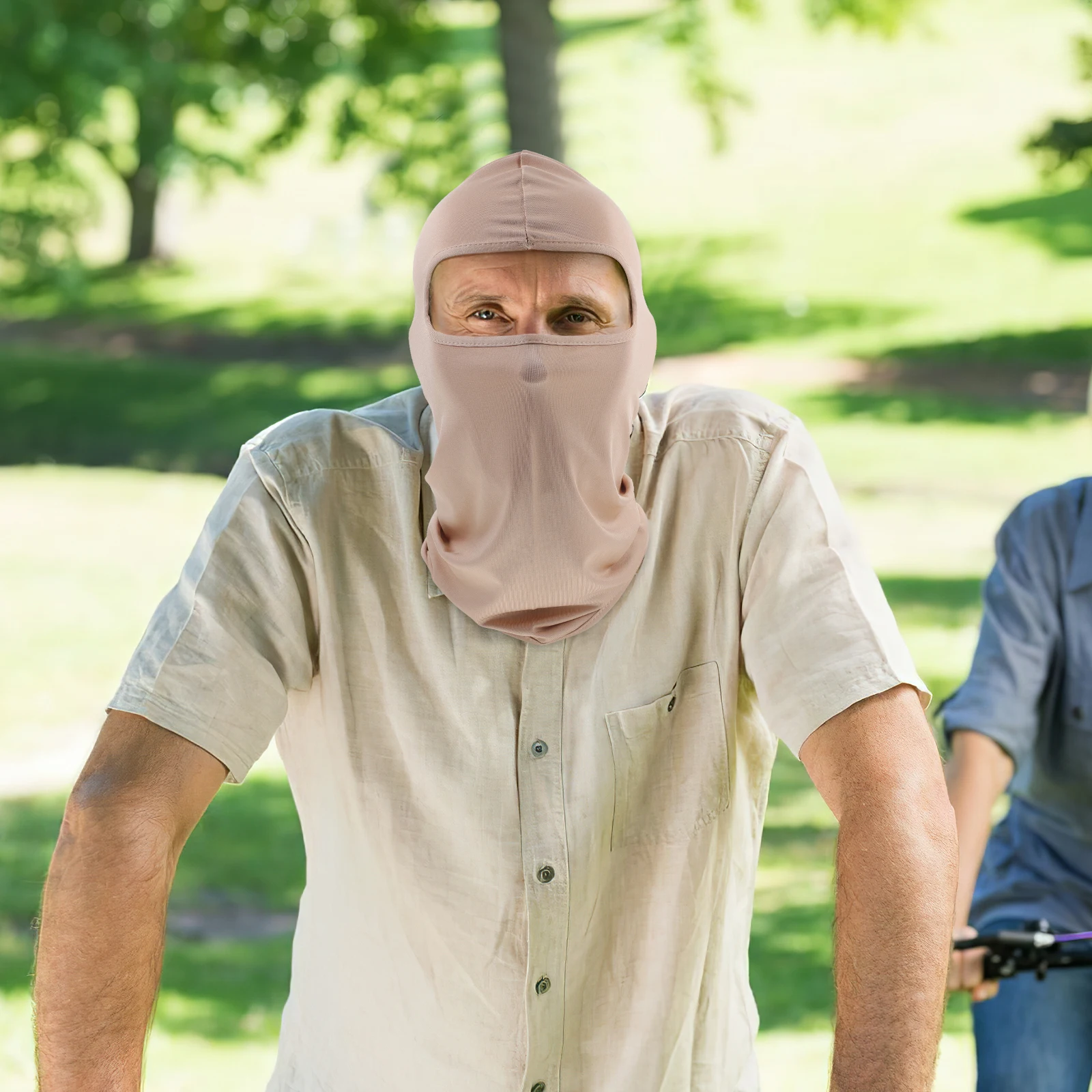 

Balaclava Headwear Motorcycle Neck Gaiter for Cycling Skiing Riding Uv Protection Face Mask Breathable Polyester Spandex Fabric