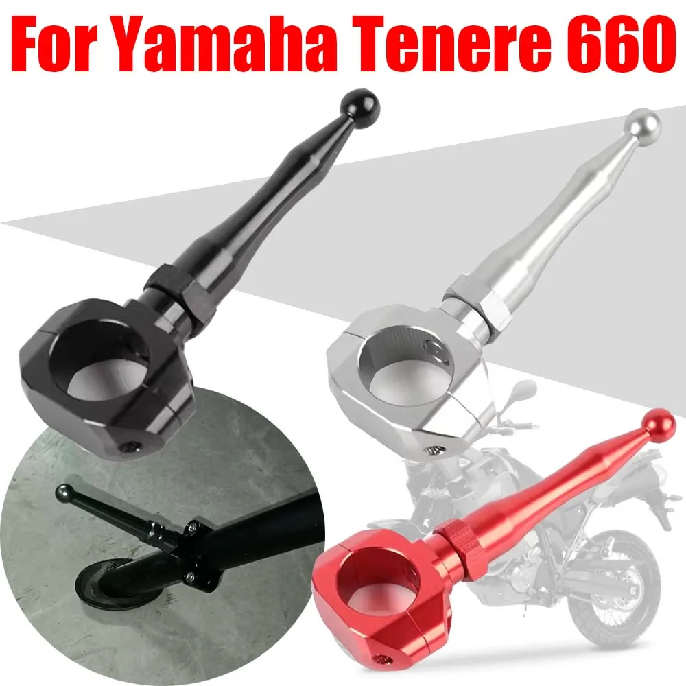 

For Yamaha Tenere 660 XT660 XT 660 Z R XT660Z XT660X XT660R Accessories Kickstand Side Stand Support Assist Extension Assistant