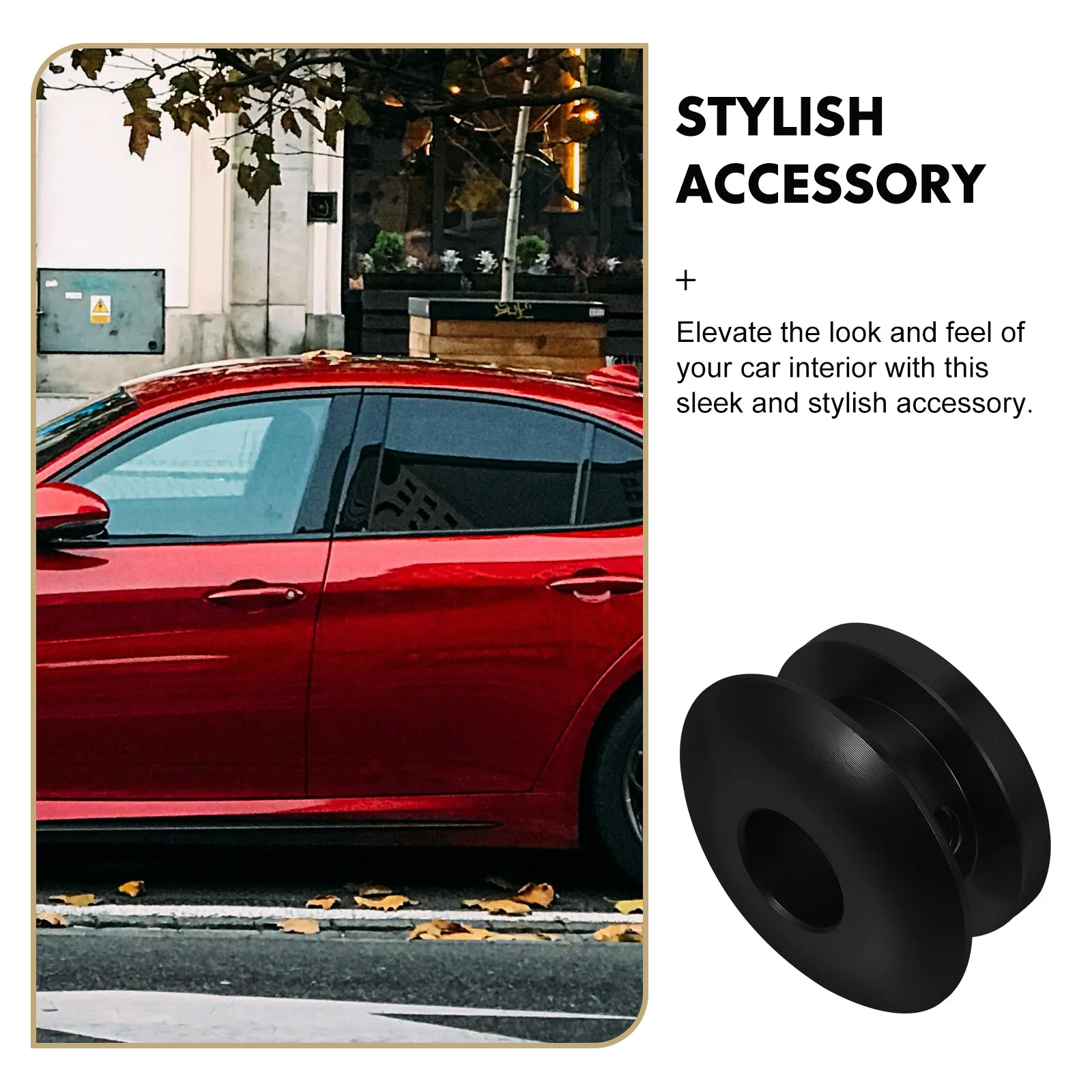 

Shift Boot 12mm Black Base Universal Car Gear Stick Adapter Knob Limiter Manual Universal Car Shift Knob Boot Retainer