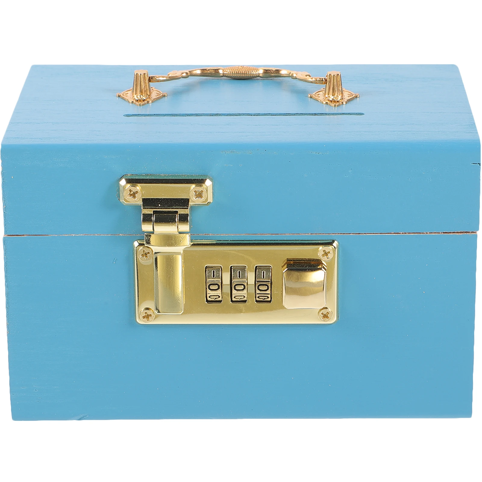 

Wooden Piggy Large Capacity Money Safe Savings Desk Savings Bank Home Unique Container Personalized Storage