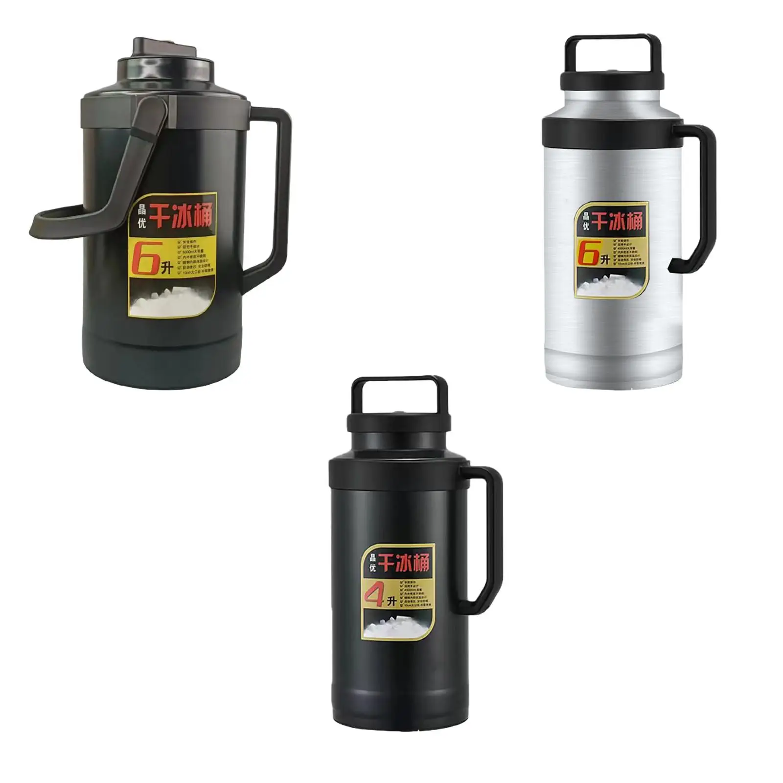 

Dry Ice Bucket Thermo Pot Dry Ice Storage Pot Ice Storage Container for RV Catering Events Outdoor Restaurants Bars