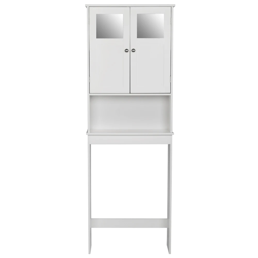 

Double Doors Bathroom Cabinet White