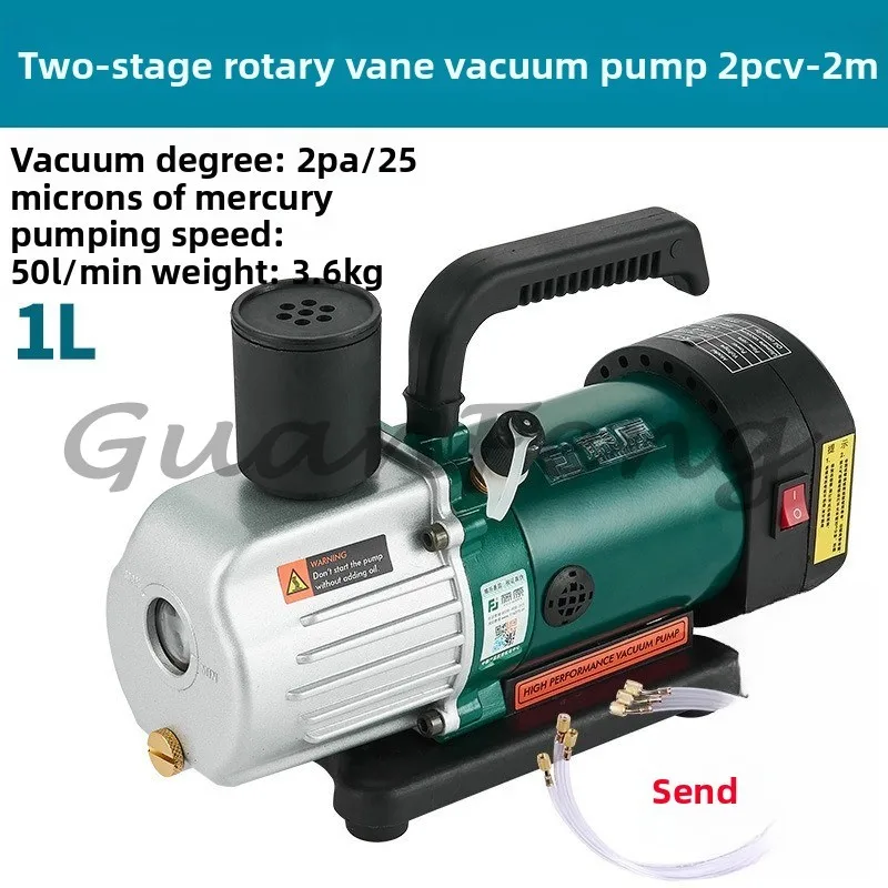 Vacuum Small Portable Light Low Noise Air Conditioning Refrigerator Repair Air Pump Vacuum Pump