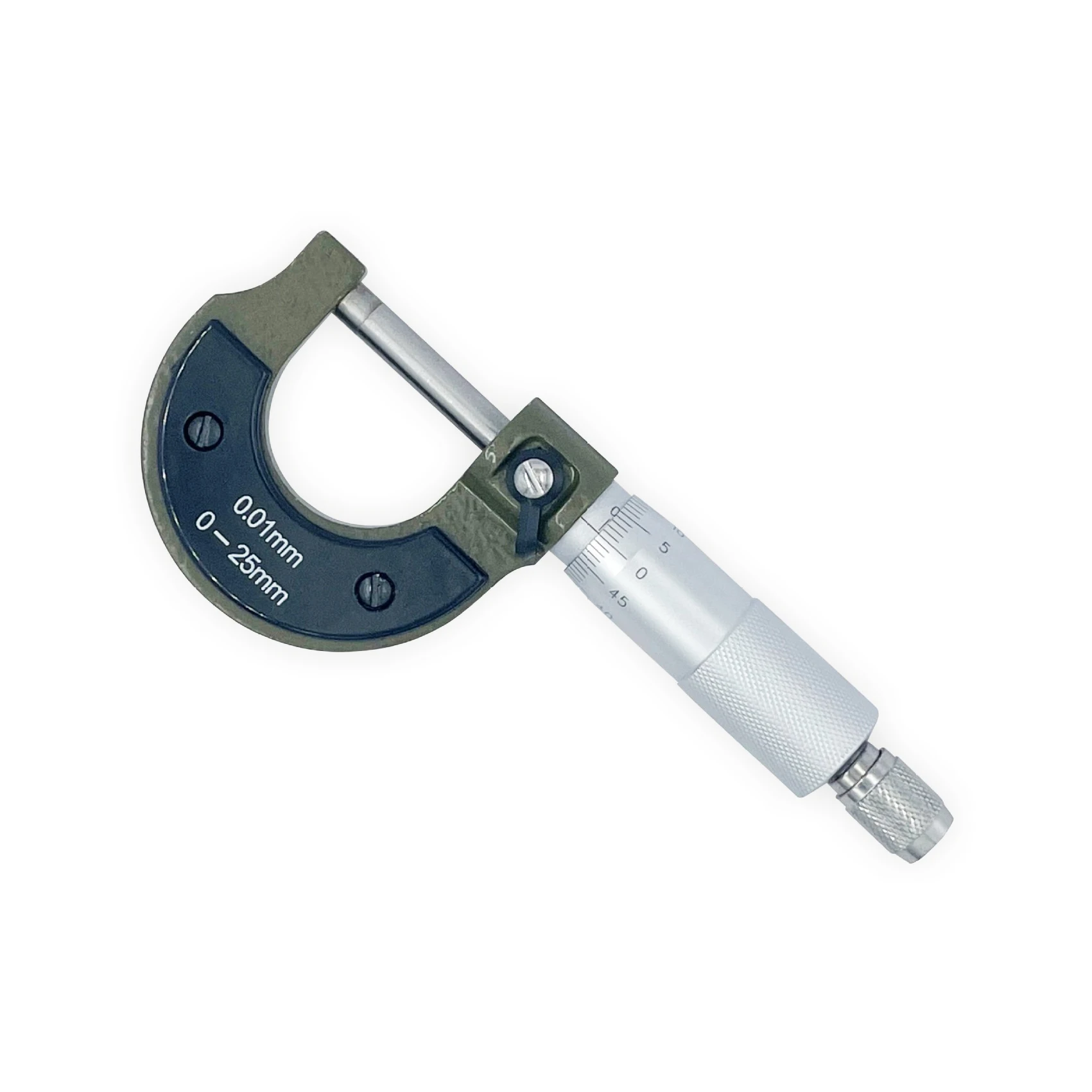 التدريس الصناعي عالية الدقة القطر الخارجي قياس سمك المسمار قياس الفرجار 0-25 مللي متر دوامة خارج ميكرومتر
