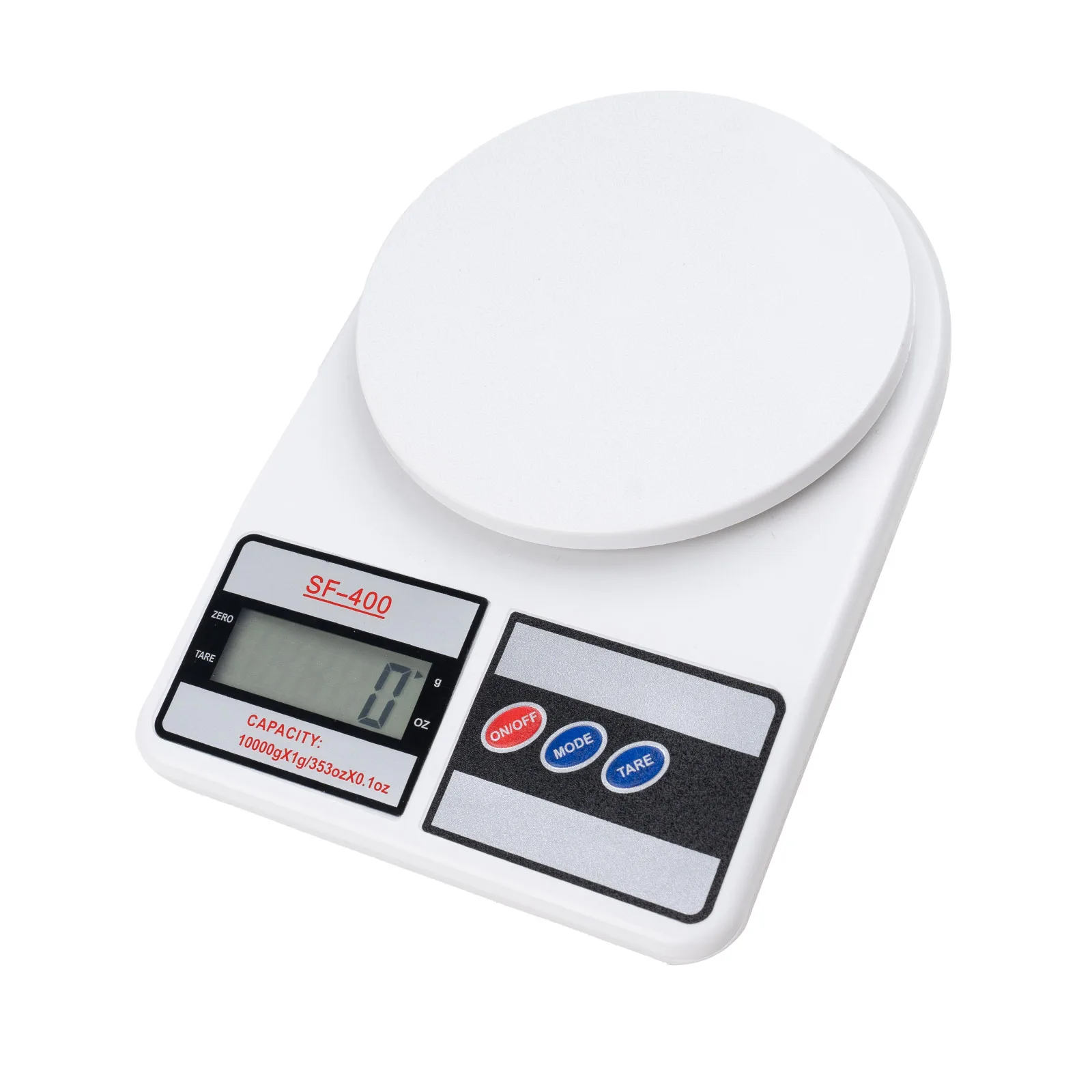 1PC 5kg/1g Digital Kitchen Scale, Electronic Food Scale with Tare Function, LCD Display G/Oz Units for Home Office Food Weighing