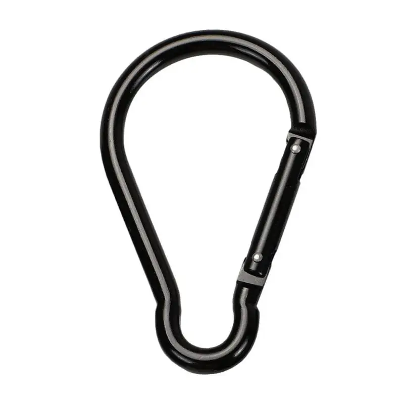 10cm camping Carabiner Clip Gourd Shape Water Bottle Carabiner Clip Lightweight Aluminum Alloy Carabiner Hook Backpack Key hooks