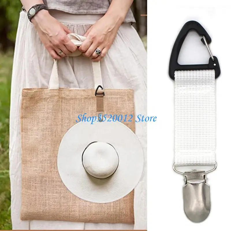 

27RD Hat Clip for Travel Hanging on Bag Backpack Handbag for Beach Traveling Portable