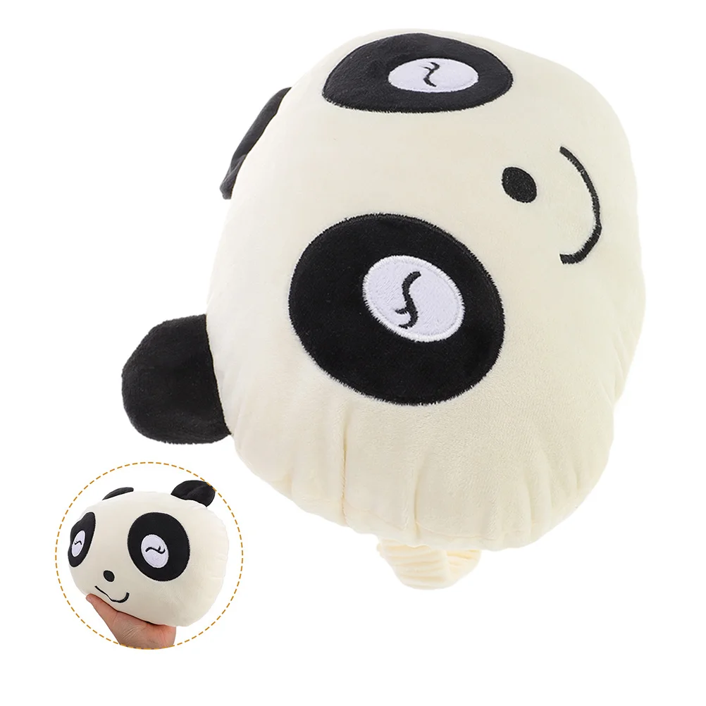 

Car Neck Pillow Cute Panda Memory Foam Adjustable Height Removable Cover For Driving Office Chair Cervical