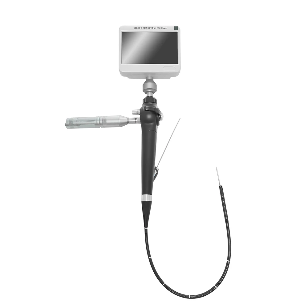 IN-P029-1  Portable Flexible Video Nasopharyngoscope Laryngoscope Bronchoscopy For For Human And Vet