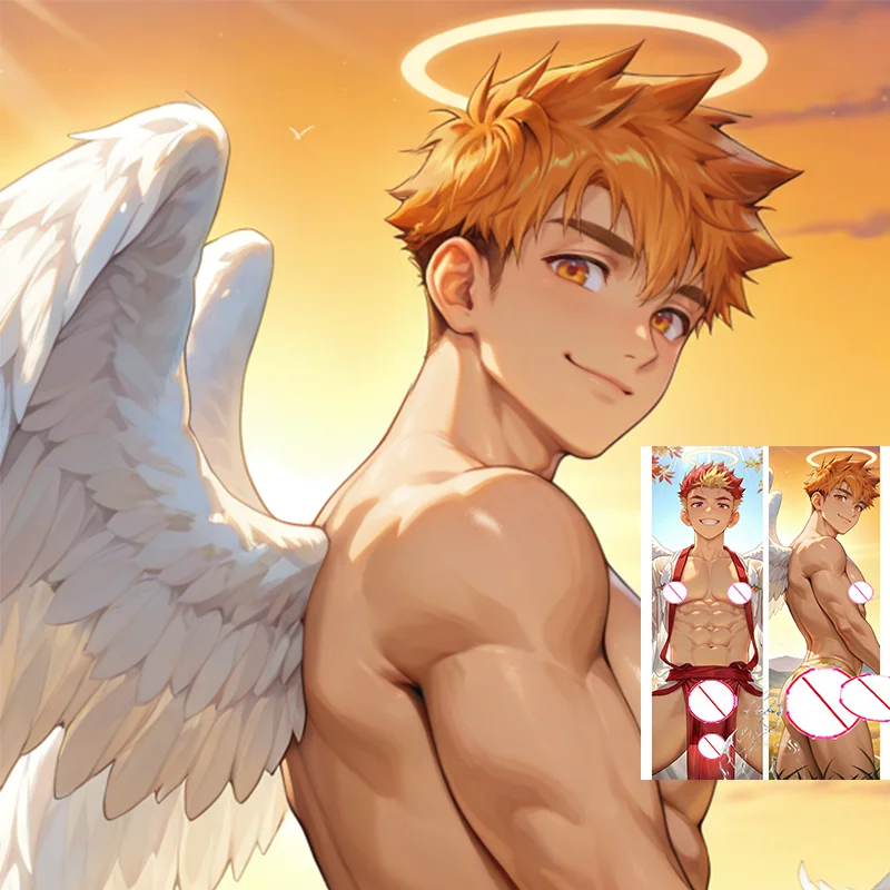 

Dakimakura мужской Архангелы двусторонний принт наволочка для тела в натуральную величину для взрослых аниме наволочка для тела