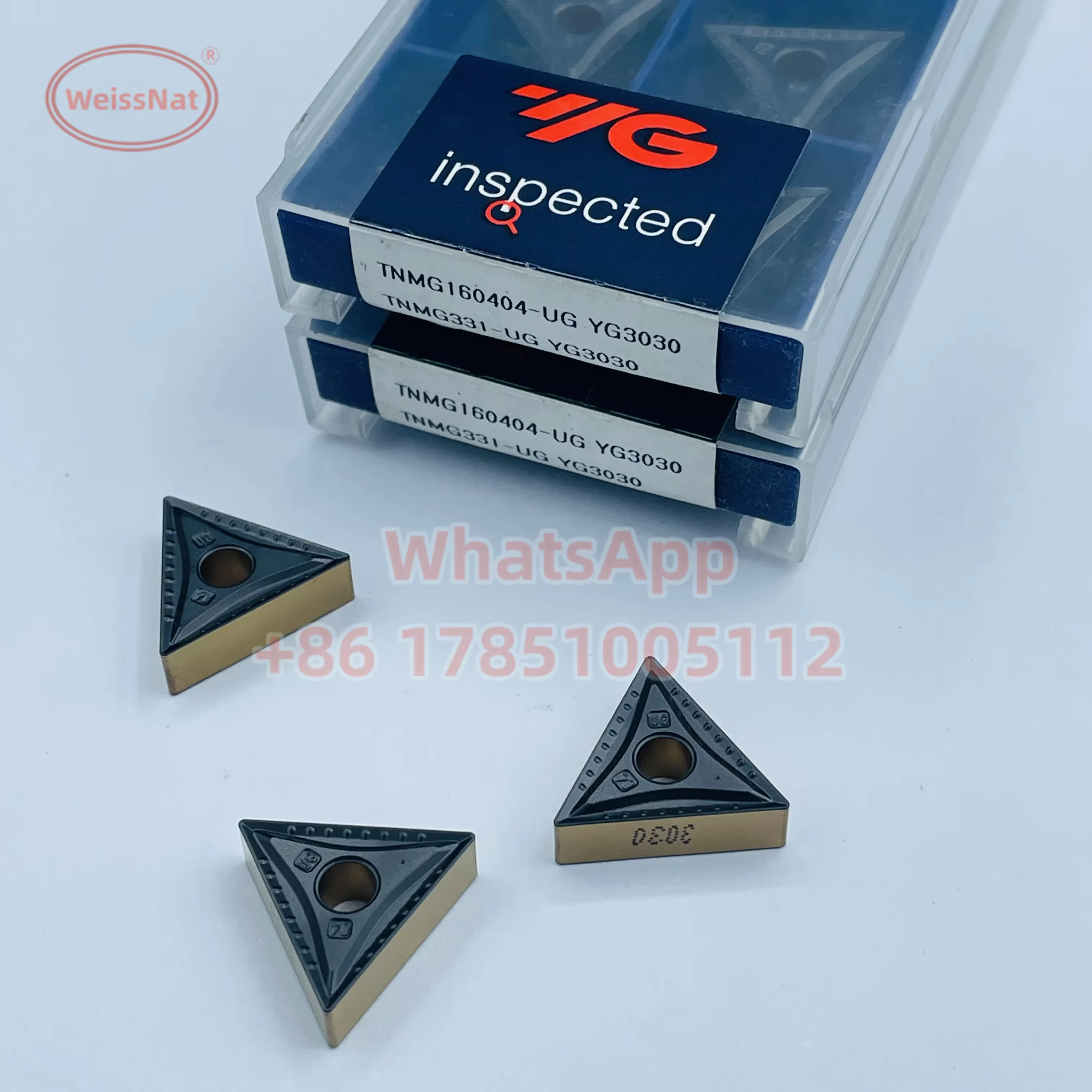 

YG-1 TNMG160404 TNMG160408 YG3010 YG3020 YG3030 Carbide Inserts TNMG Inserts