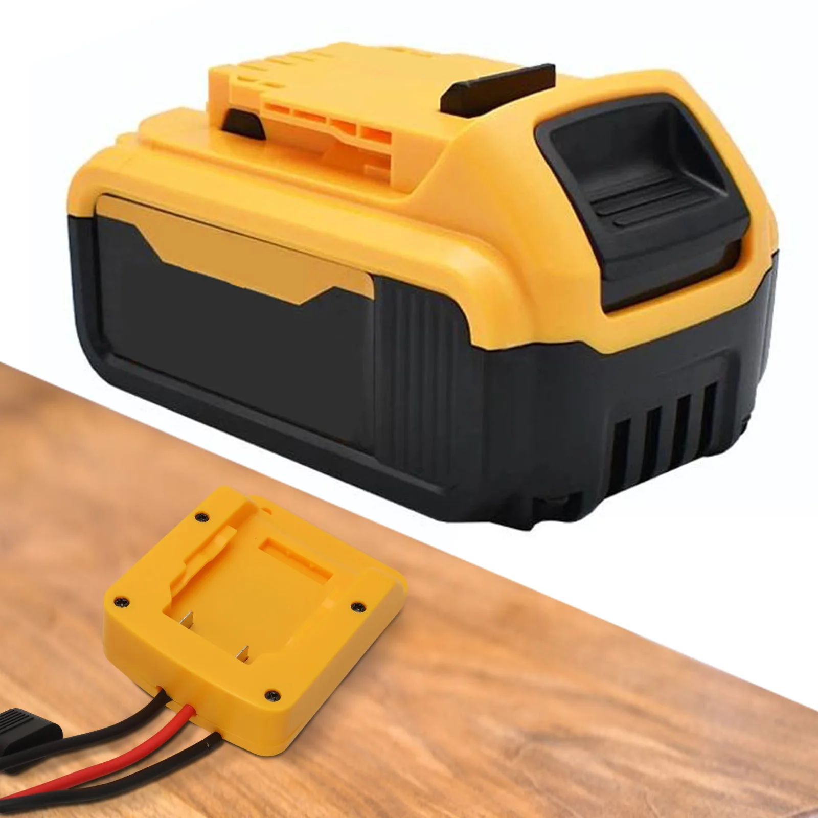 Multi Functional Power Adapter designed to work with For Dewalt 20V Batteries featuring Essential Safety Features