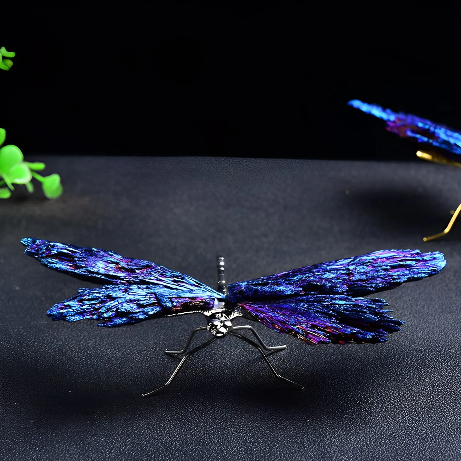 Aqumotic Dragonfly 1pc Adornos Para Carros 4.7in Car Decorations Interior Aesthetic Decoración Para Carro Natural Materials