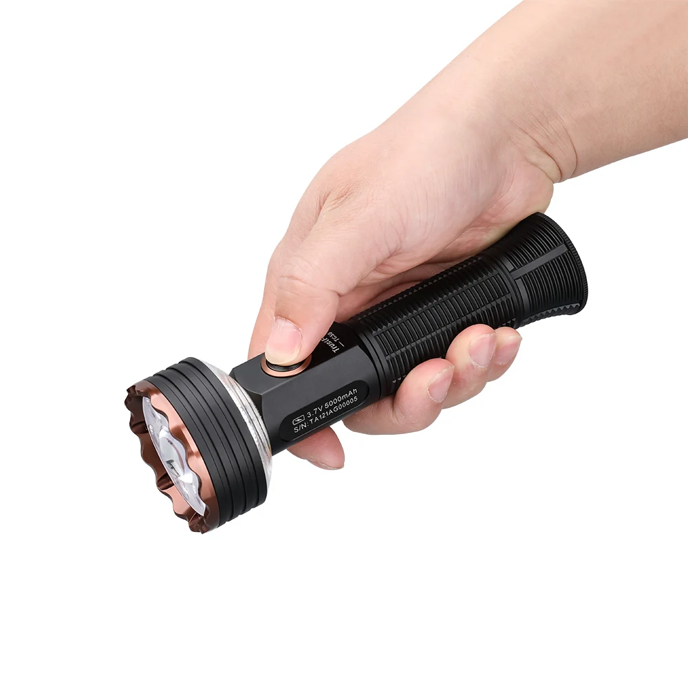 TrustFire Multifunctional Rechargeable Tactical Flashlight High-Performance 5100L Camping Light for Search,Self Defense