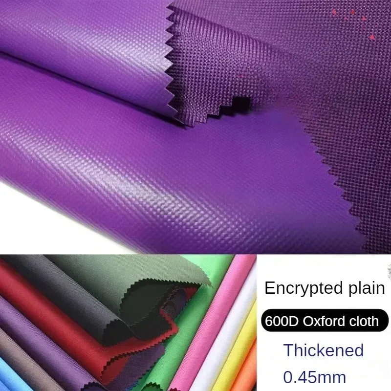 100x150 см зашифрованная толстая ткань Оксфорд ПВХ водонепроницаемая 100x150 см для напольного коврика для палатки, сумки Seiwng Coth, однотонная, прочная, для носки