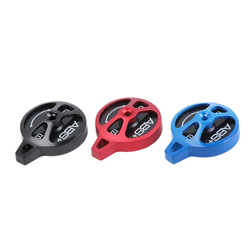 Bolany Bicycle Fork Supension Lock Cover Shoulder Control Damper Fork Speed Lock Cover MTB Bike ABS Switch Inflatable