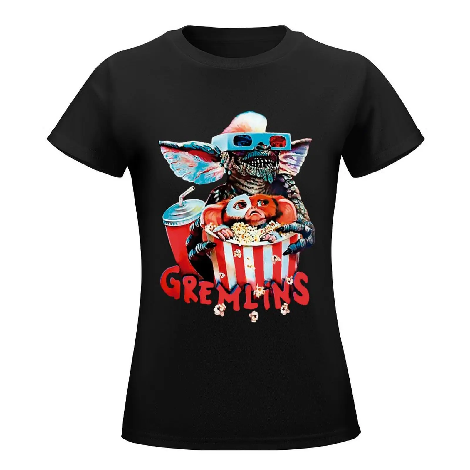 GREMLINS T-Shirt oversized summer clothes female Woman clothes