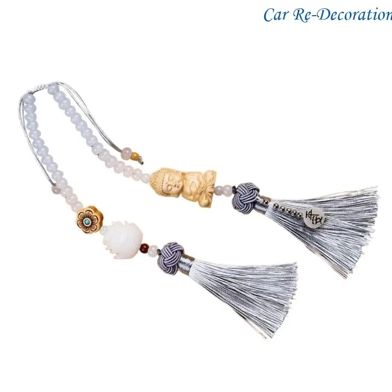 

R58D Chinese Traditional Culture Buddhas Bodhi Car Pendant Rear View Oranments